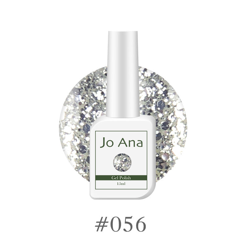 Jo Ana Gel Polish #056 Silverflakes